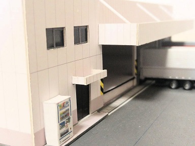 トラックターミナル　模型